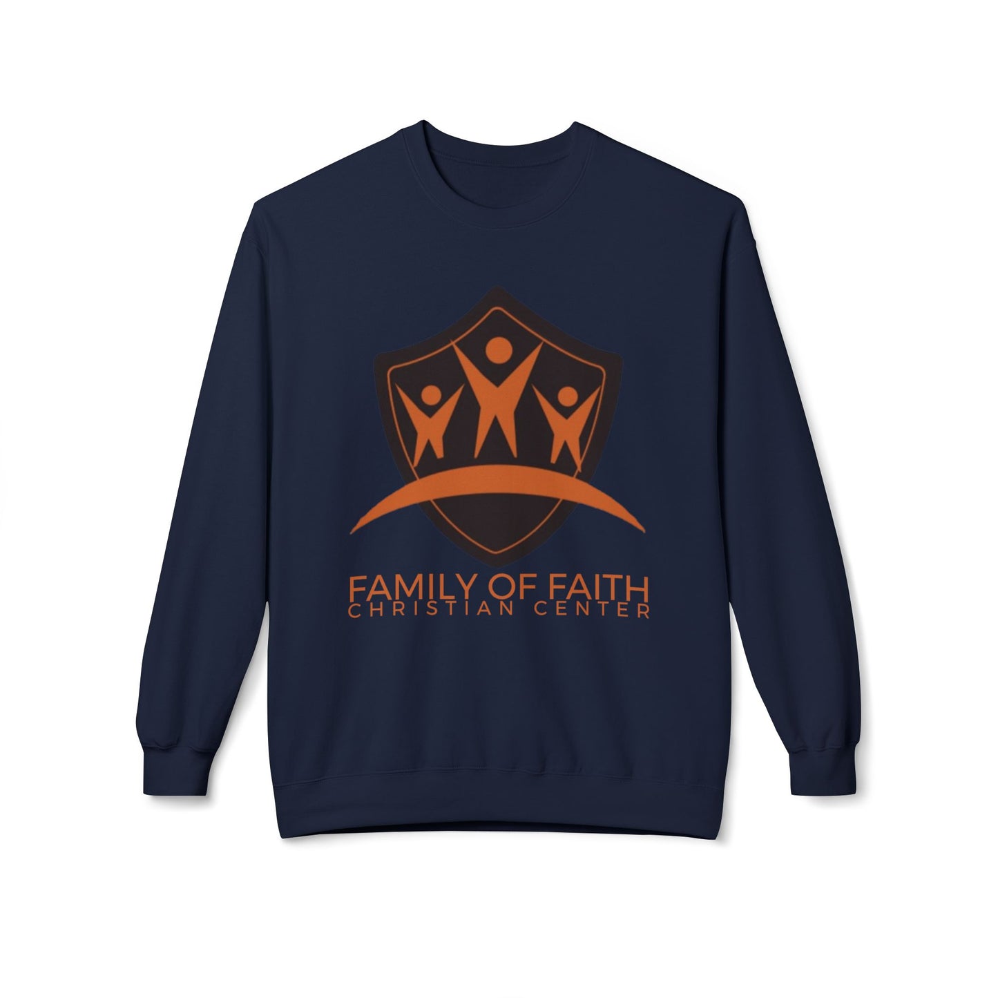 FOFCC - Unisex Fleece Crewneck Sweatshirt - Cozy, Casual Comfort for All Occasions, Perfect for Gifting, Everyday Wear, Home Lounging