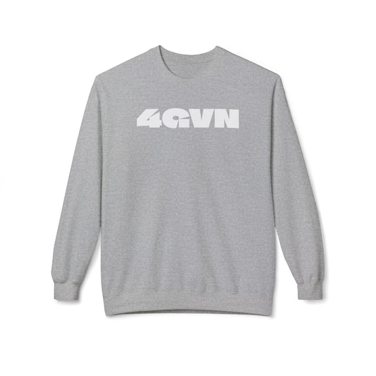 4GVN - Unisex Fleece Crewneck Sweatshirt - Cozy, Casual Comfort for All Occasions, Perfect for Gifting, Everyday Wear, Home Lounging