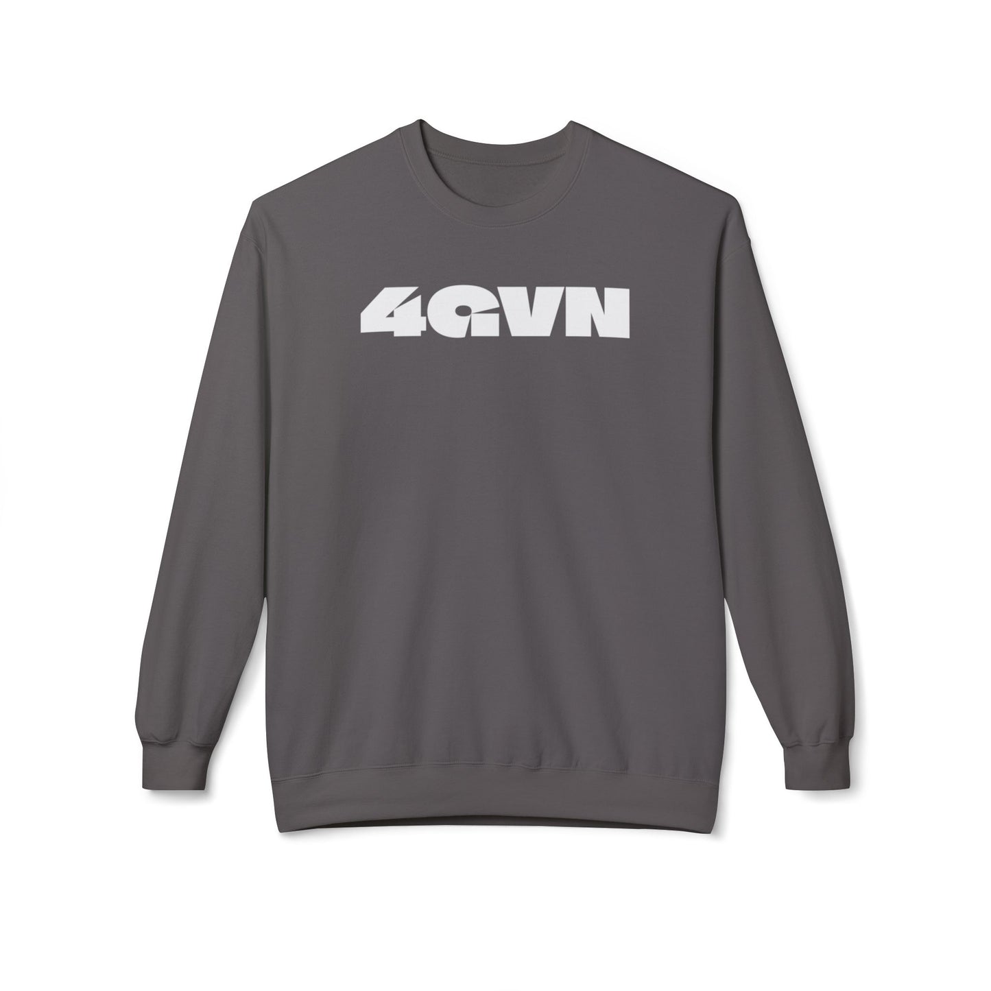4GVN - Unisex Fleece Crewneck Sweatshirt - Cozy, Casual Comfort for All Occasions, Perfect for Gifting, Everyday Wear, Home Lounging