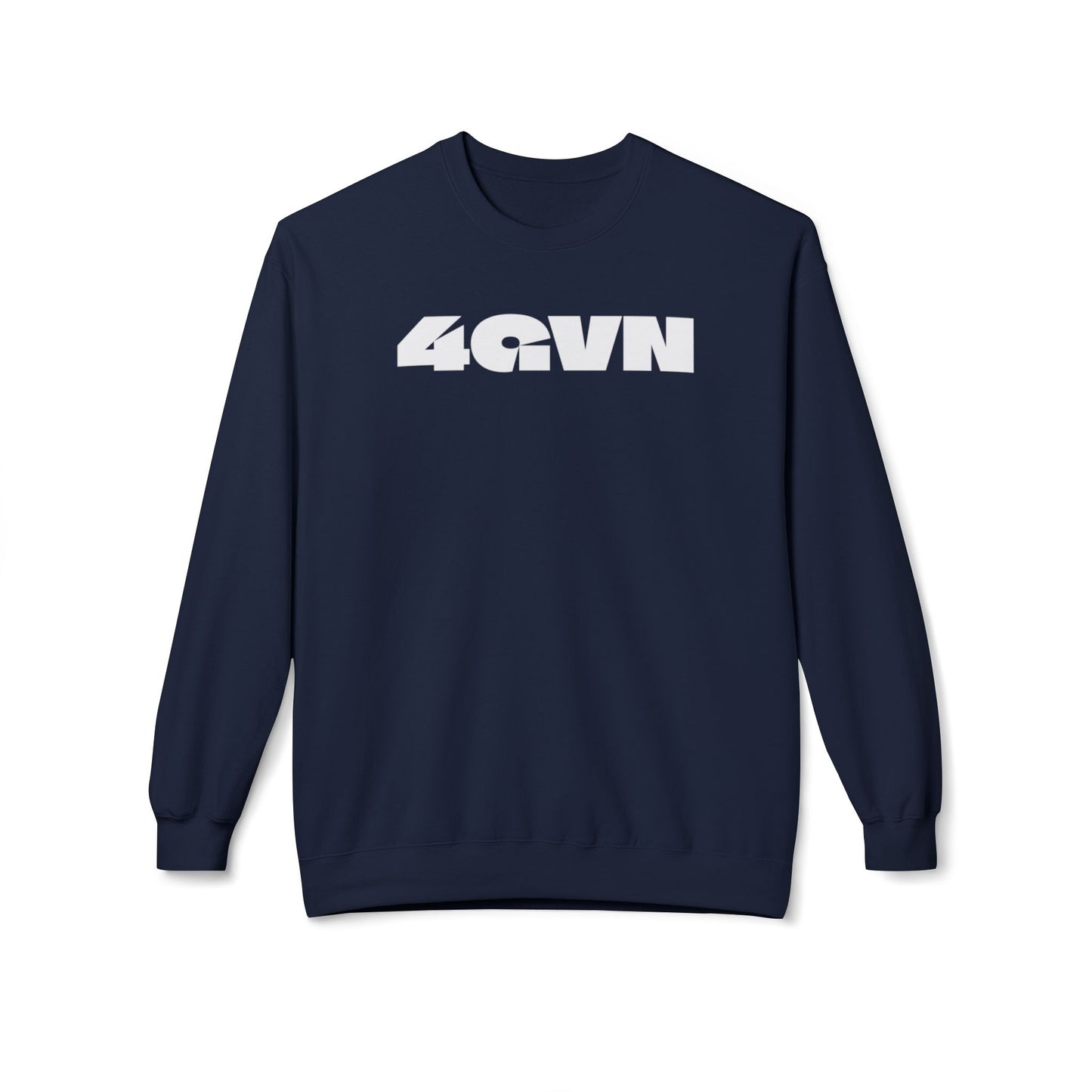 4GVN - Unisex Fleece Crewneck Sweatshirt - Cozy, Casual Comfort for All Occasions, Perfect for Gifting, Everyday Wear, Home Lounging
