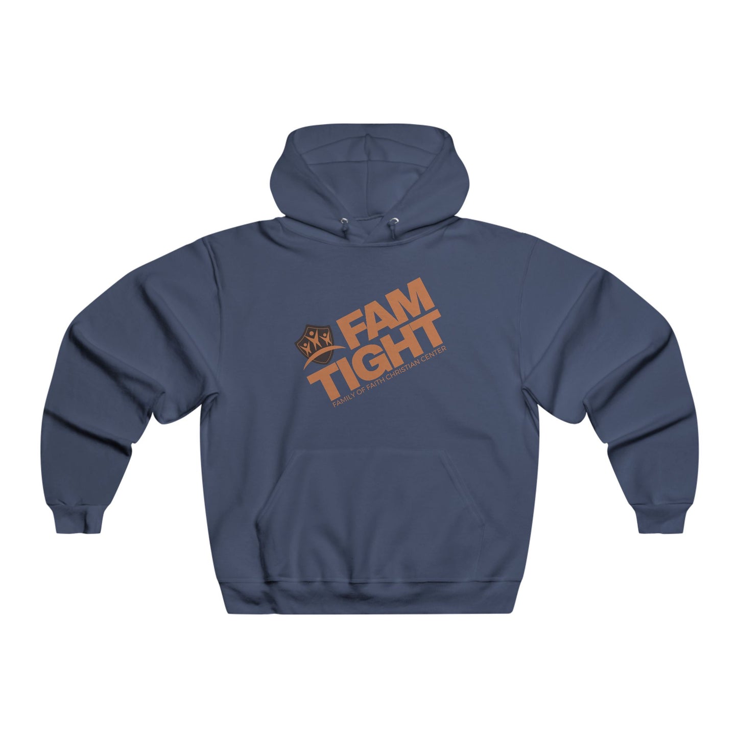 Fam Tight - Hooded Sweatshirt, Cozy Activewear for Family Gatherings, Church Events, Casual Wear, Gifts