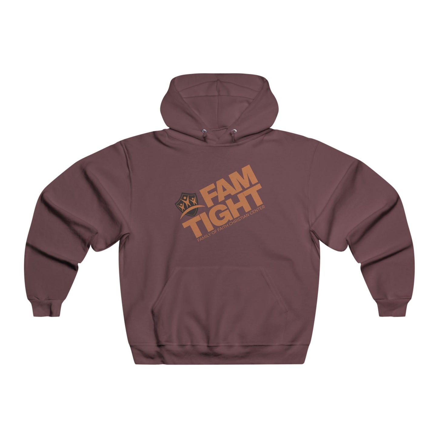 Fam Tight - Hooded Sweatshirt, Cozy Activewear for Family Gatherings, Church Events, Casual Wear, Gifts