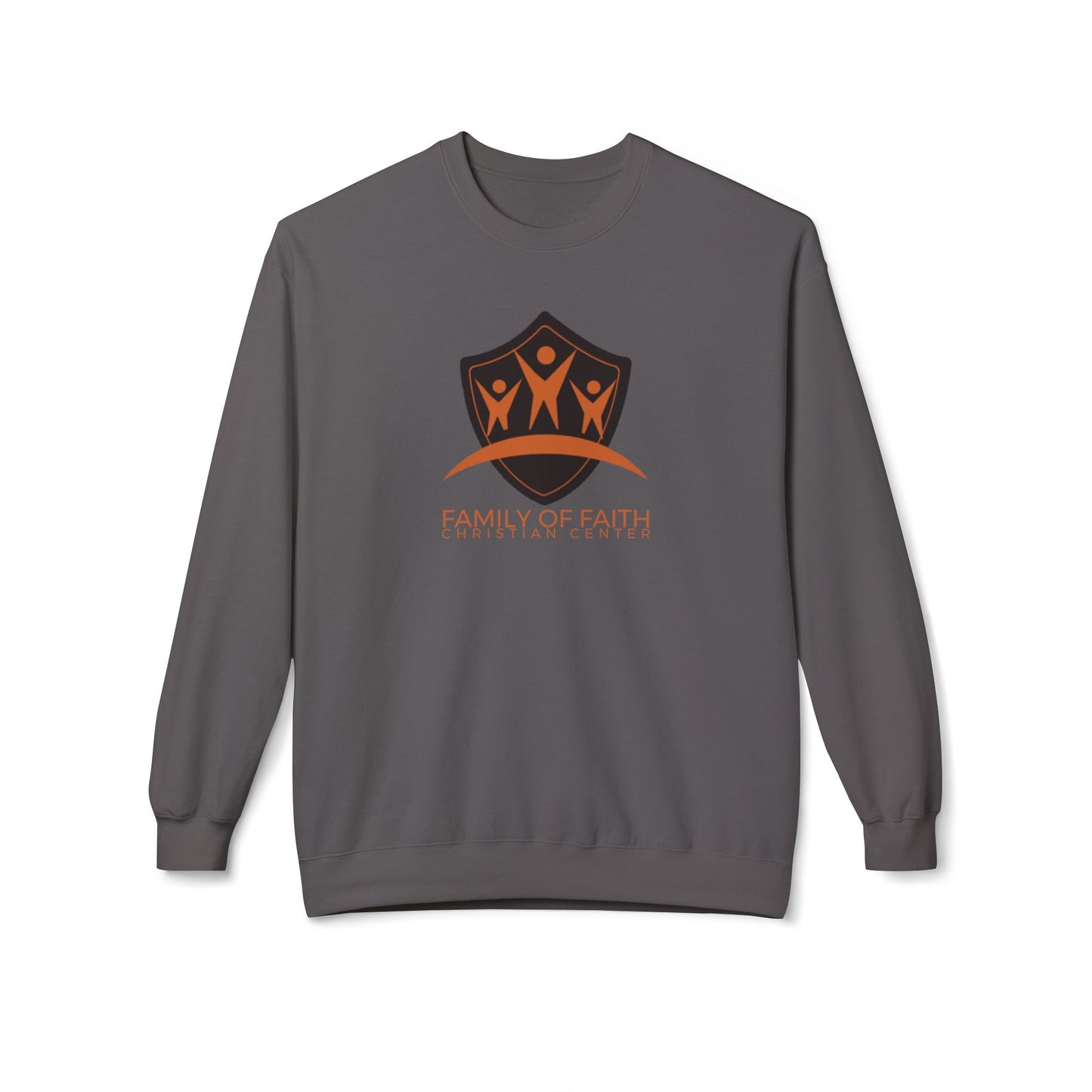 FOFCC - Unisex Fleece Crewneck Sweatshirt - Cozy, Casual Comfort for All Occasions, Perfect for Gifting, Everyday Wear, Home Lounging
