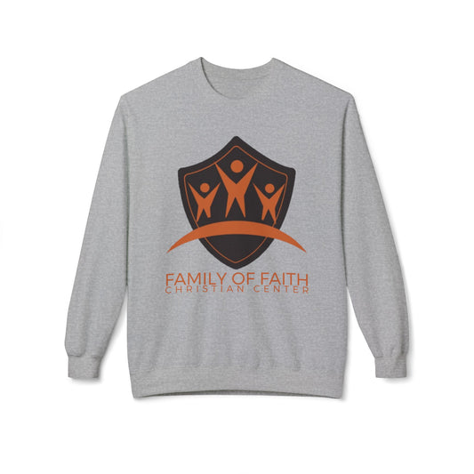 FOFCC - Unisex Fleece Crewneck Sweatshirt - Cozy, Casual Comfort for All Occasions, Perfect for Gifting, Everyday Wear, Home Lounging
